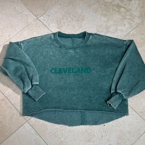 Green Cleveland Sweatshirt